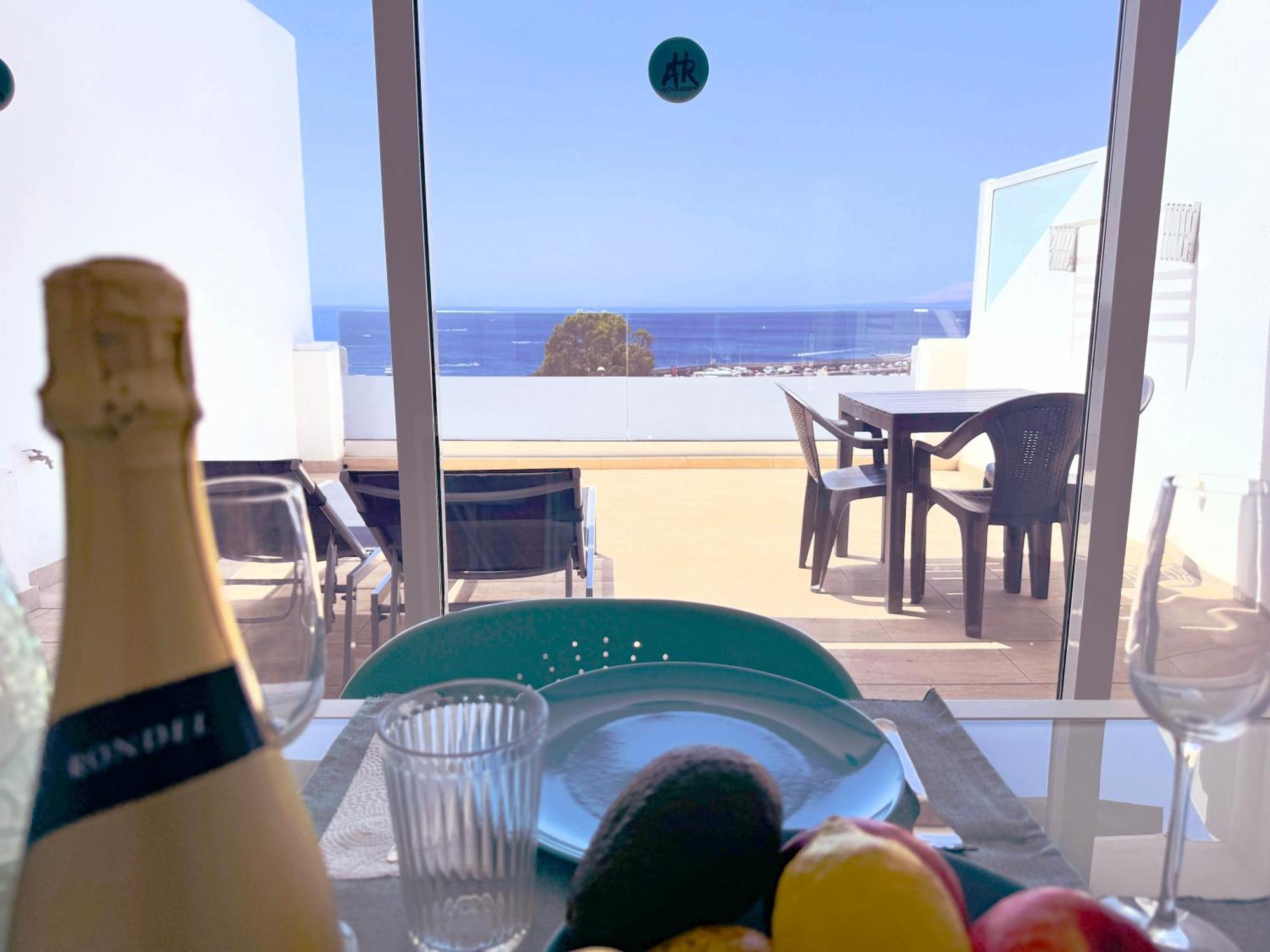 Willa Arthouse Sea View - Acquamarina E Zaffiro Puerto del Carmen  Zewnętrze zdjęcie
