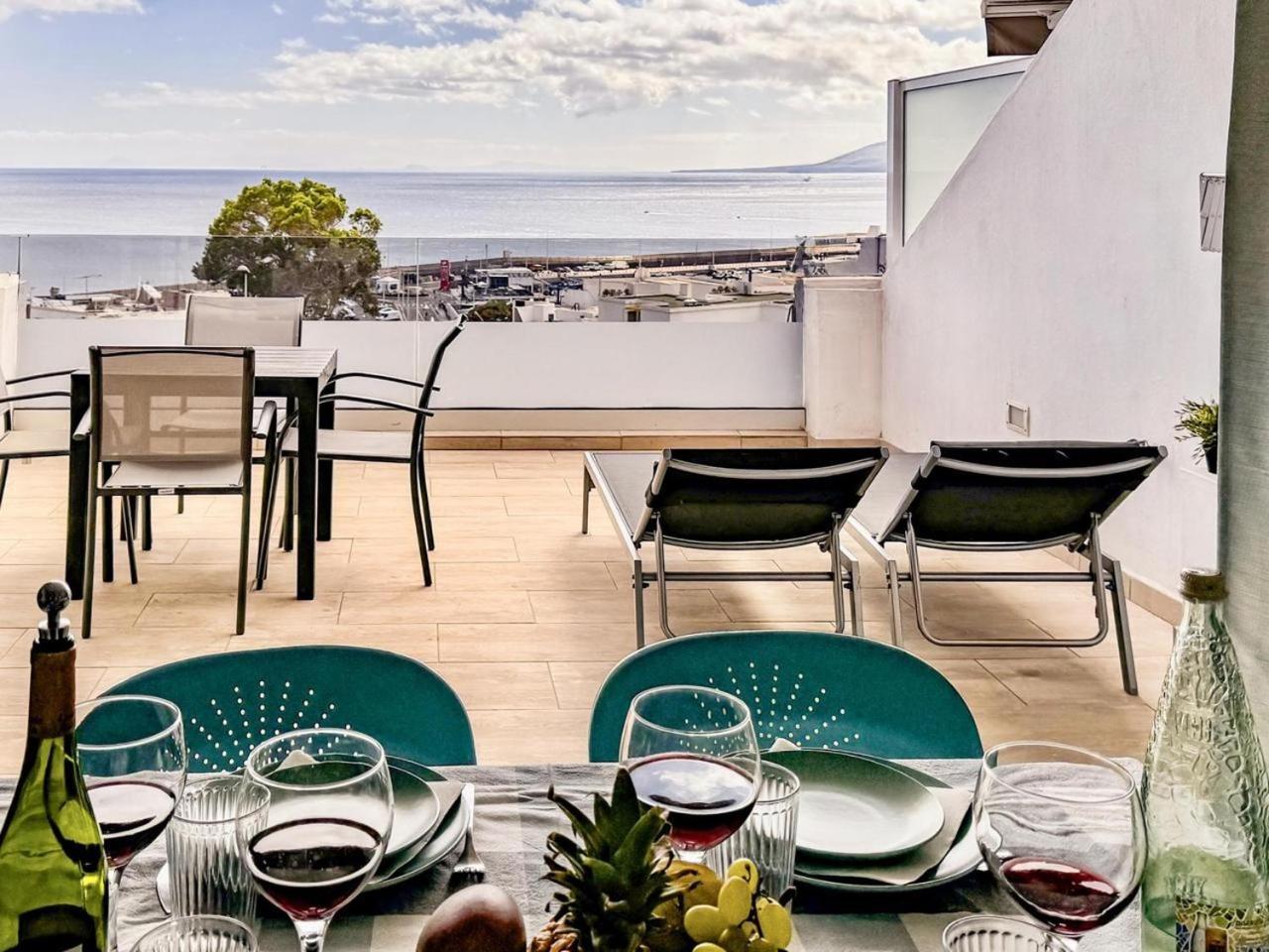 Willa Arthouse Sea View - Acquamarina E Zaffiro Puerto del Carmen  Zewnętrze zdjęcie
